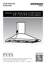 German pool GPR-W700/S User Manual preview