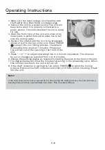 Preview for 12 page of German pool GRM-450 Operating Instructions Manual