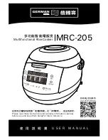 German pool MRC-205 User Manual preview