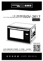 Предварительный просмотр 1 страницы German pool SGV-2617 User Manual