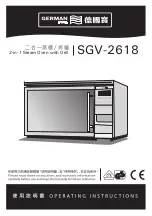 German pool sgv-2618 Operating Instructions Manual preview