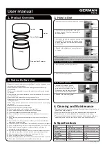 Preview for 2 page of German pool VFJ-128 User Manual