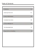 Предварительный просмотр 2 страницы German pool WAC-407 User Manual