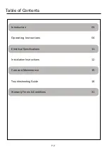 Предварительный просмотр 2 страницы German pool WAC-407R User Manual