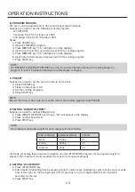 Предварительный просмотр 9 страницы German pool WP700ASJ17Q-2B Operating Instructions Manual