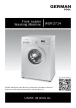 Предварительный просмотр 1 страницы German pool WSR-2714 User Manual