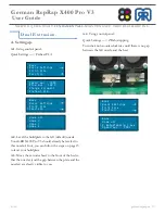 Предварительный просмотр 19 страницы German RepRap X400 Pro V3 User Manual