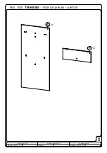 Предварительный просмотр 3 страницы Germania Garderobenpaneel 3028 Assembly Instruction Manual