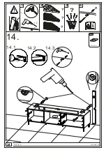 Preview for 24 page of Germania Lowboard 1472 Assembly Instruction Manual