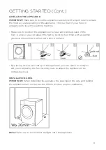 Предварительный просмотр 11 страницы GERMANICA GFW900AU80 Instruction Manual