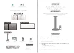 Preview for 1 page of Germozap L100254 Instruction Manual