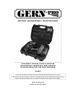 Gern Pro DAN0816 Instruction Manual предпросмотр