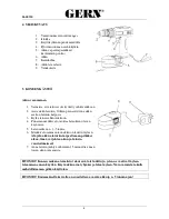 Preview for 4 page of Gern DAN0700 Instructions For Use Manual