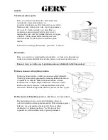 Предварительный просмотр 5 страницы Gern DAN0700 Instructions For Use Manual