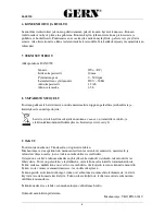 Preview for 6 page of Gern DAN0700 Instructions For Use Manual