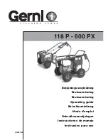 Предварительный просмотр 1 страницы Gerni 118 P Operating Manual