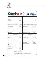 Предварительный просмотр 2 страницы Gerni 240A Hi-flow Operating Manual