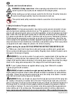 Preview for 2 page of Gerni MC 4M Operating Instructions Manual