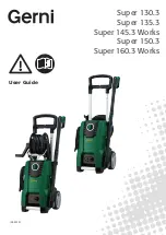 Gerni Super 130.3 User Manual предпросмотр