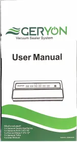 Предварительный просмотр 1 страницы Geryon E2900-M User Manual