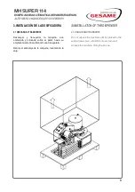 Preview for 9 page of GESAME MH Super 114 Instruction Manual