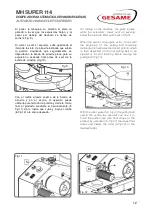 Preview for 12 page of GESAME MH Super 114 Instruction Manual