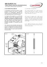 Preview for 14 page of GESAME MH Super 114 Instruction Manual