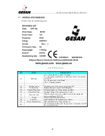 Предварительный просмотр 55 страницы Gesan DPR 100 User Manual