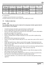 Preview for 18 page of Gesipa AccuBird Pro Operating Manual With Spare Parts List