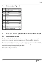 Preview for 21 page of Gesipa FireBird Pro Operating Instructions With Spare Parts List