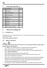 Preview for 16 page of Gesipa PowerBird Operating Manual With Spare Parts List