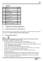 Preview for 121 page of Gesipa PowerBird Operating Manual With Spare Parts List