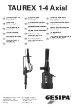 Preview for 1 page of Gesipa TAUREX 1 Axial Operating Instructions Manual