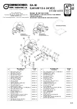 Предварительный просмотр 1 страницы Gespasa EA-90 Operation Manual