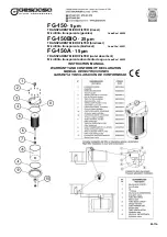 Предварительный просмотр 1 страницы Gespasa FG-150 Instruction Manual