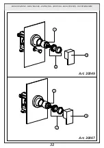 Preview for 32 page of Gessi 20049 Manual