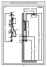 Preview for 2 page of Gessi 23411 Installation Instructions Manual