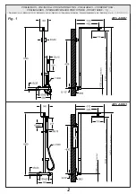 Preview for 2 page of Gessi 23447 Manual