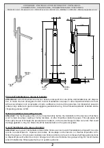 Предварительный просмотр 2 страницы Gessi 24901 Manual