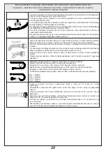 Предварительный просмотр 20 страницы Gessi 32852 32916 Manual