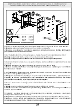 Предварительный просмотр 29 страницы Gessi 32855 Manual