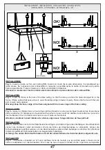 Предварительный просмотр 47 страницы Gessi 32855 Manual