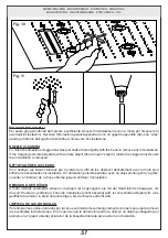 Предварительный просмотр 57 страницы Gessi 32855 Manual