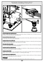 Предварительный просмотр 64 страницы Gessi 32855 Manual