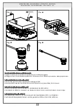 Предварительный просмотр 52 страницы Gessi 40523 Manual