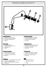 Предварительный просмотр 9 страницы Gessi cono 45088 Manual