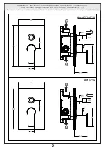 Preview for 2 page of Gessi CORSO VENEZIA 47179 Bath Mixing Program