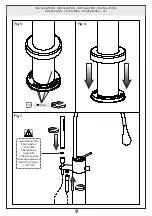 Предварительный просмотр 9 страницы Gessi goccia 24976 Manual