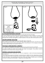 Предварительный просмотр 21 страницы Gessi goccia 24976 Manual