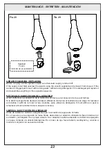 Предварительный просмотр 23 страницы Gessi goccia 24980 Manual